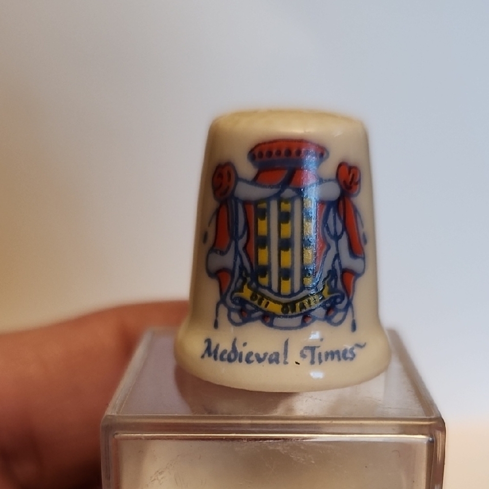 Medieval Times Souvenir Thimble Buena Park  California